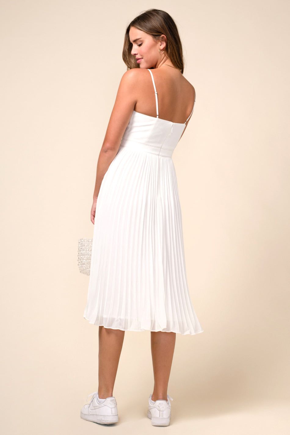 Charli Pleated Midi sold by Adelyn Rae product image thumbnail 5