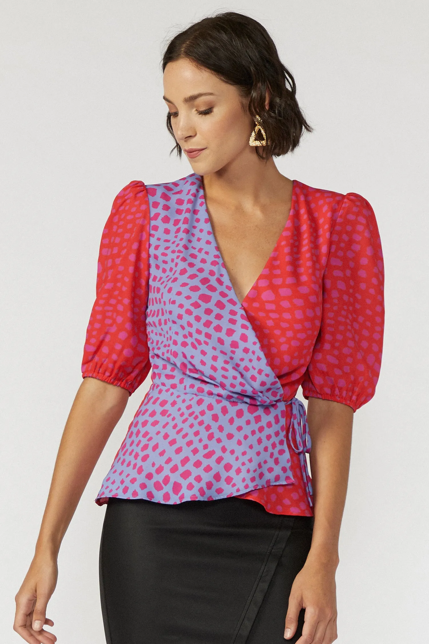 Lorna Wrap Blouse - FINAL SALE sold by Adelyn Rae