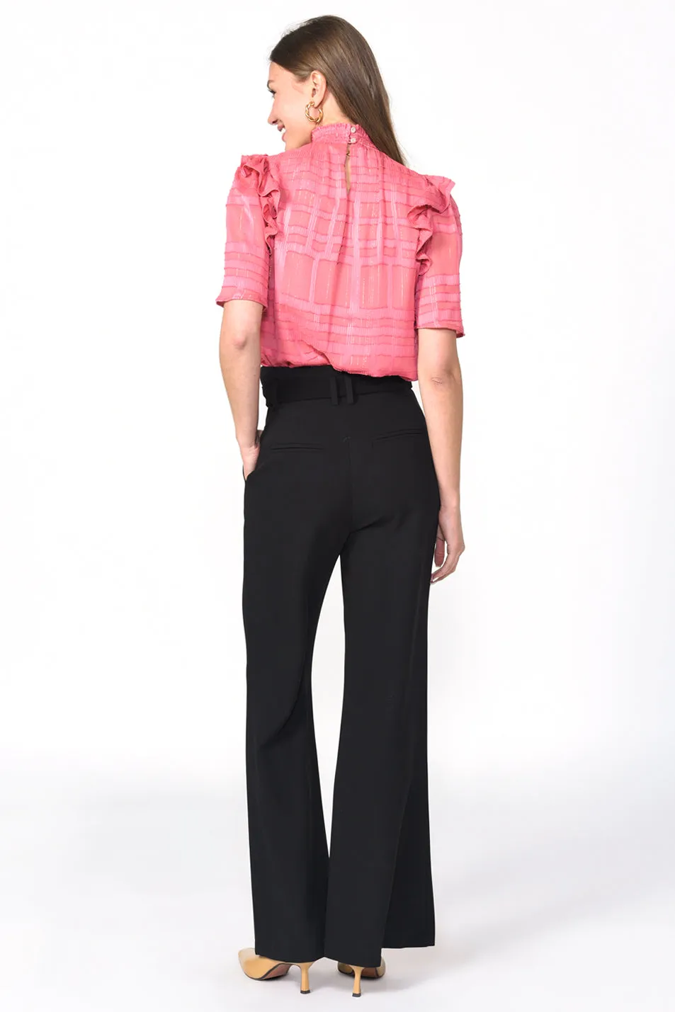 Elaine Smocked Neck Blouse sold by Adelyn Rae product image thumbnail 3