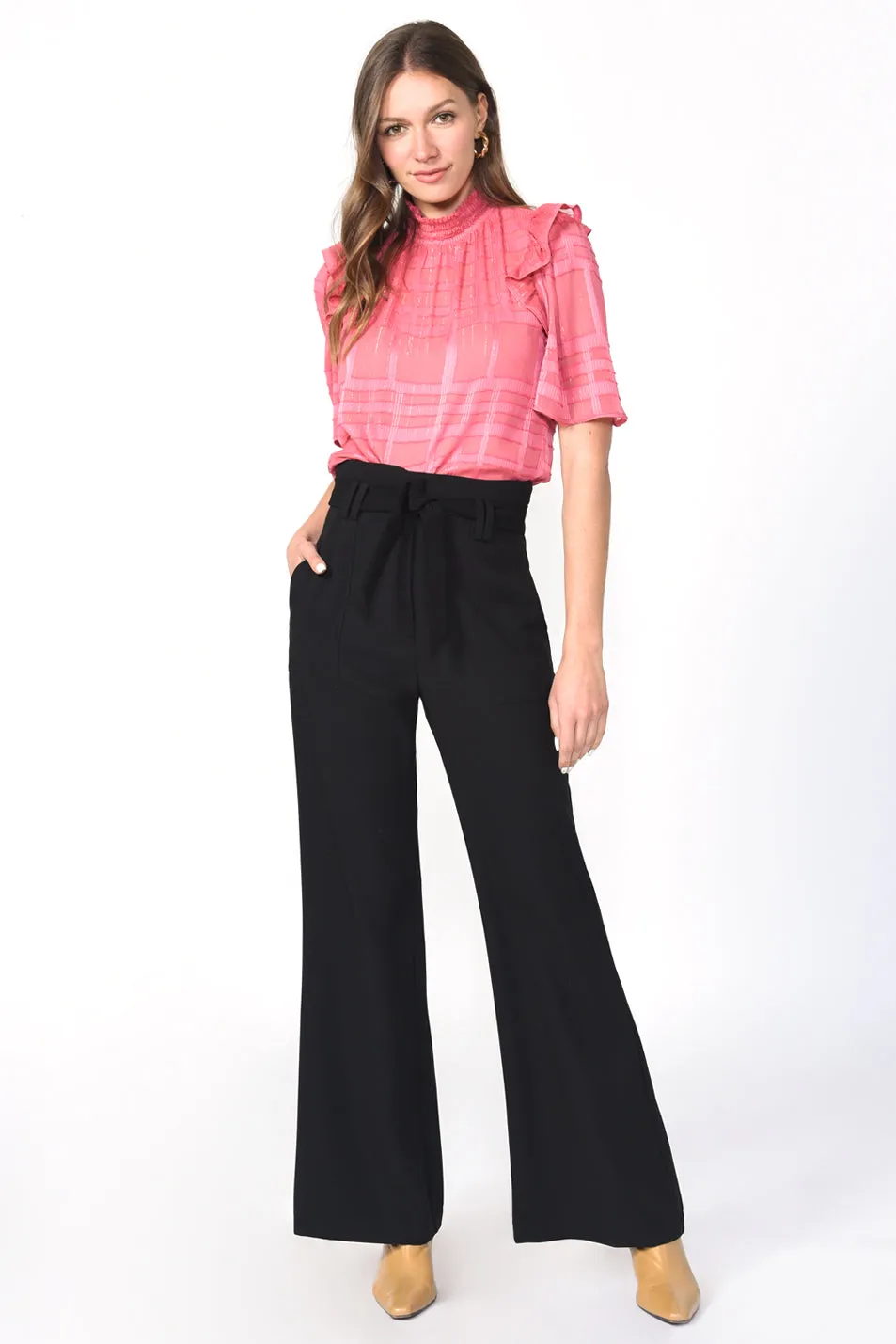 Elaine Smocked Neck Blouse sold by Adelyn Rae product image thumbnail 2