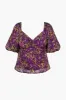 Dana Puff Sleeve Top sold by Adelyn Rae