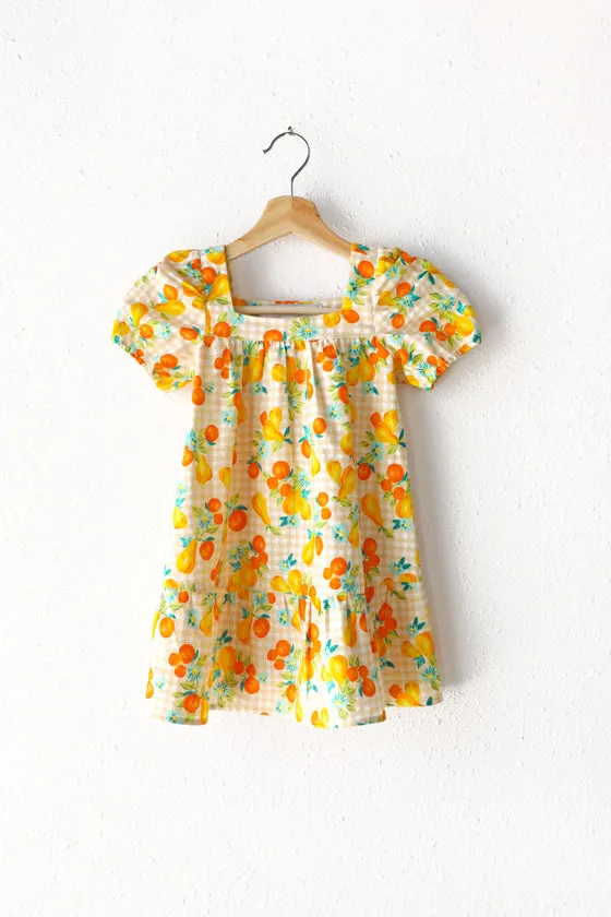 Lora Gingham Kid's Dress sold by Adelyn Rae