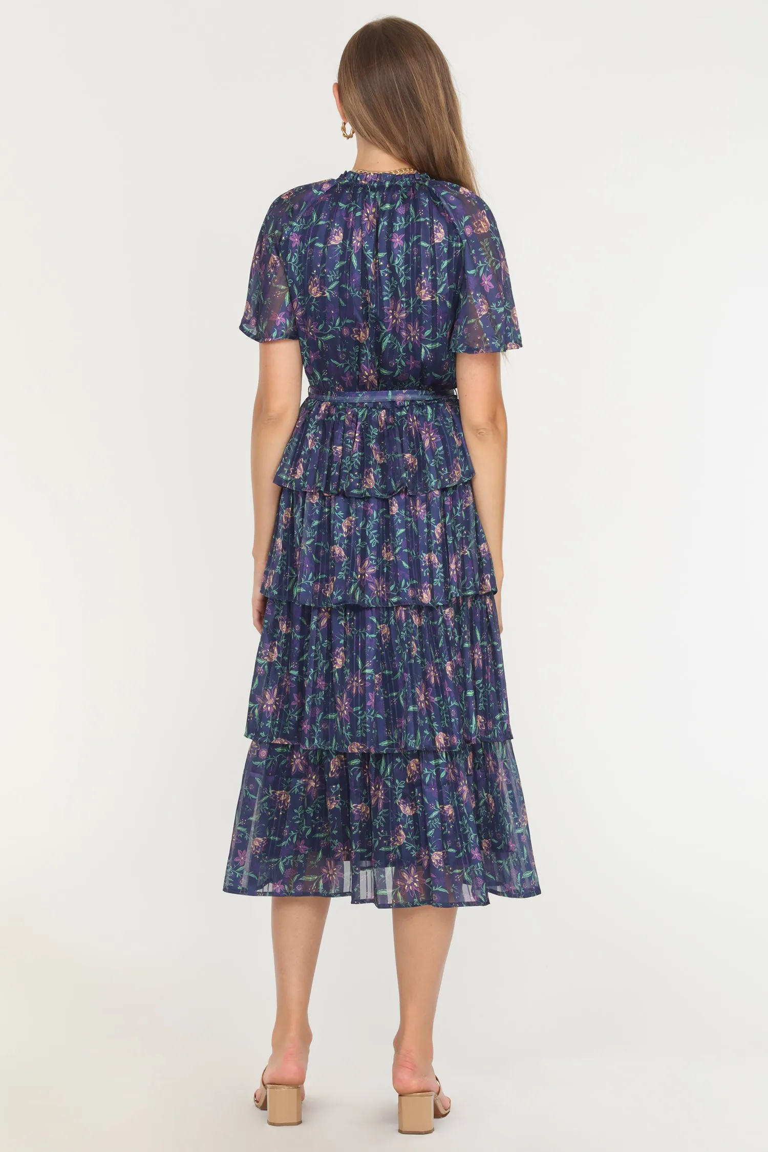 Sue Tiered Midi Dress sold by Adelyn Rae product image thumbnail 2