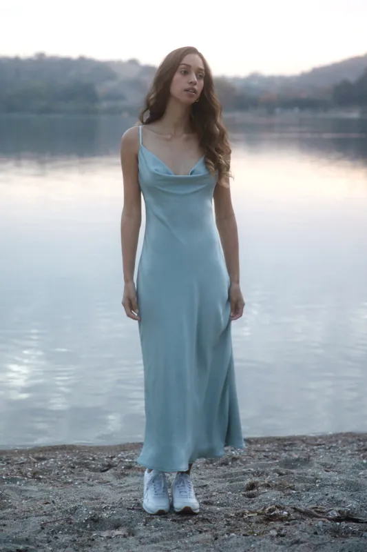 Cowl Neck Slip Dress - FINAL SALE sold by Adelyn Rae