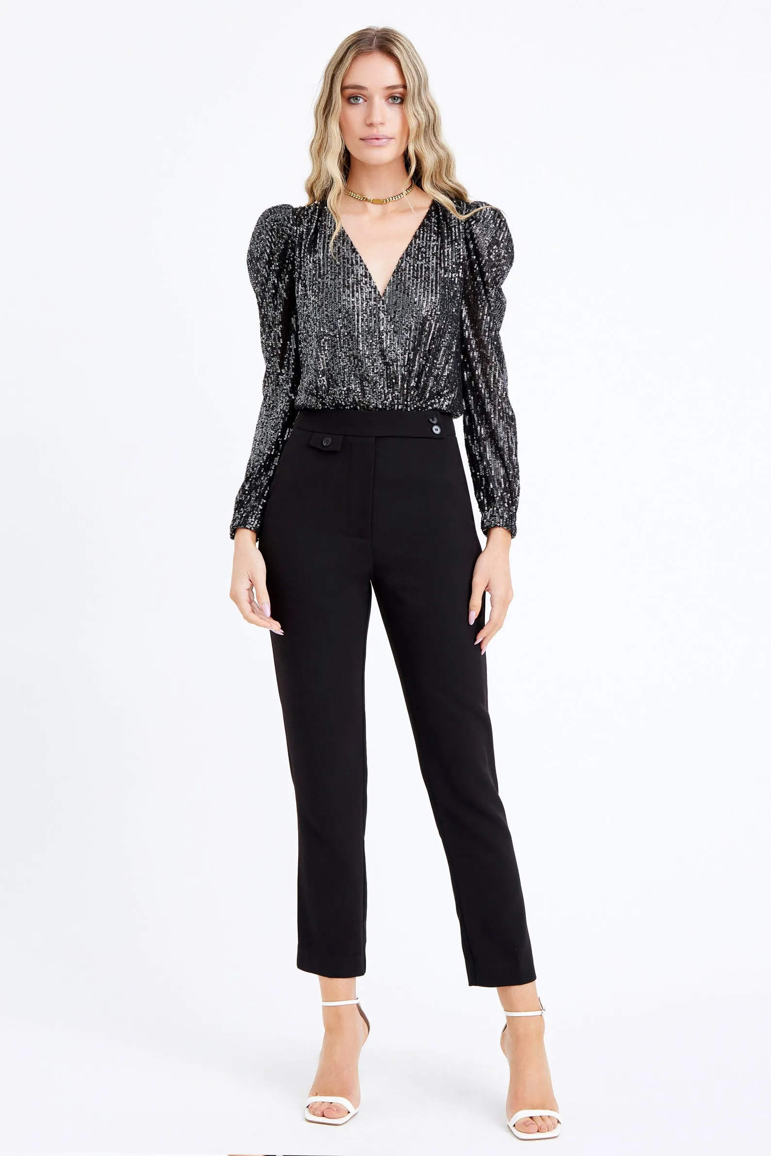 Lala Sequins Bodysuit sold by Adelyn Rae product image thumbnail 4