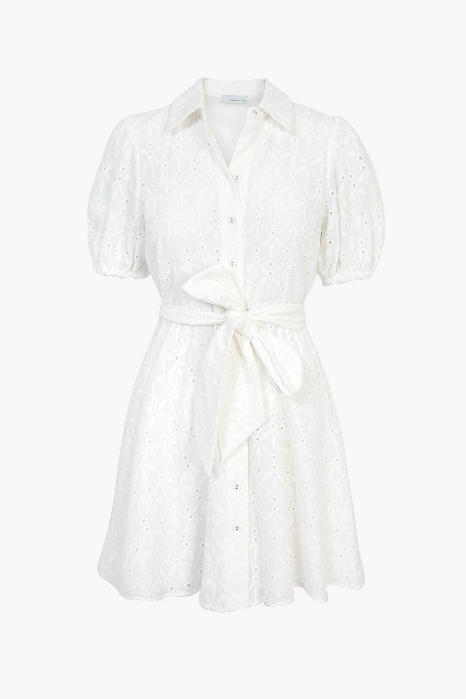 Alexis Embroidered Button Up Collard Dress sold by Adelyn Rae product image thumbnail 3