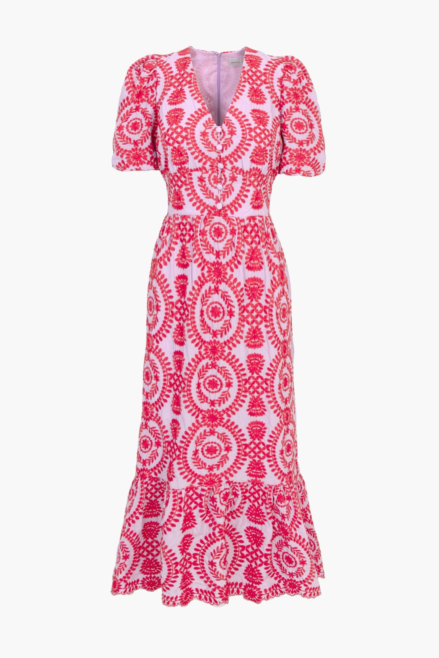 Luisa Embroidered Midi Dress sold by Adelyn Rae product image thumbnail 2