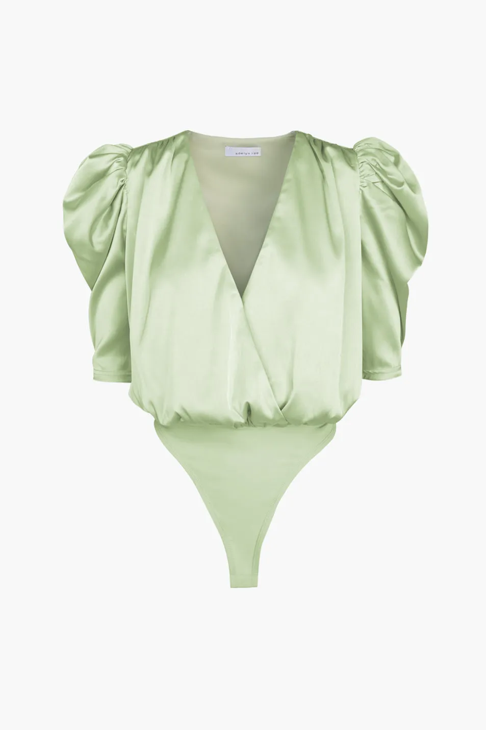 Lila Sateen Puff Sleeve Bodysuit sold by Adelyn Rae product image thumbnail 5