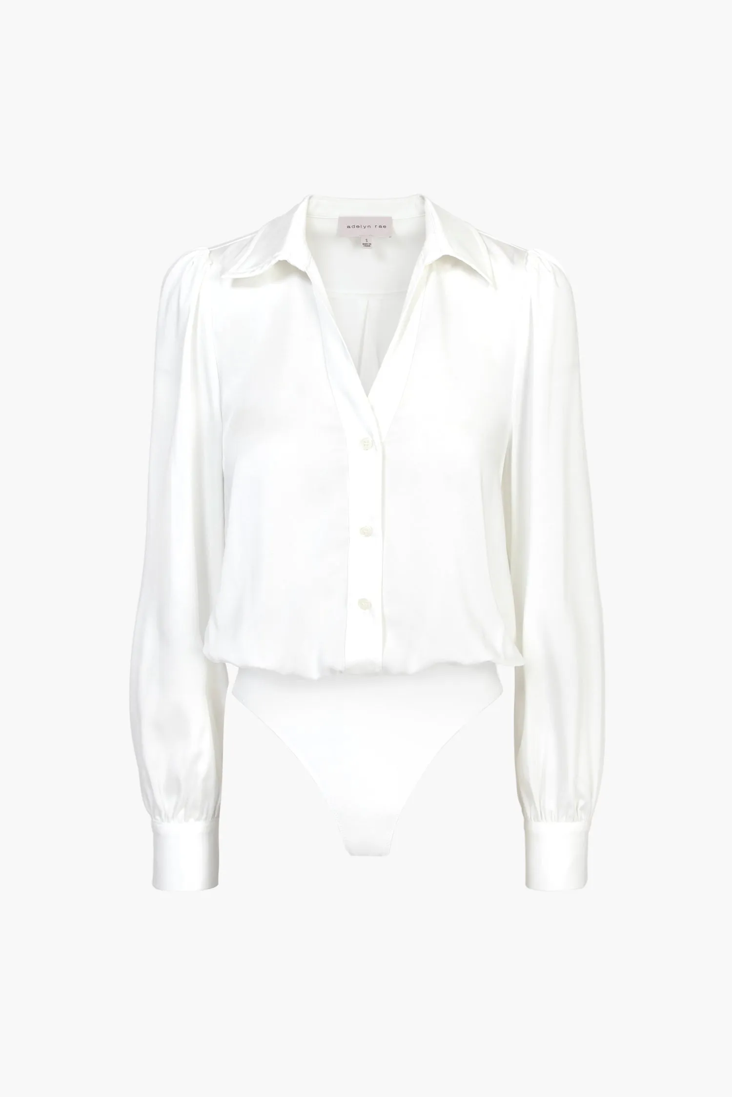 Kiara Button Up Shirt Bodysuit sold by Adelyn Rae product image thumbnail 5