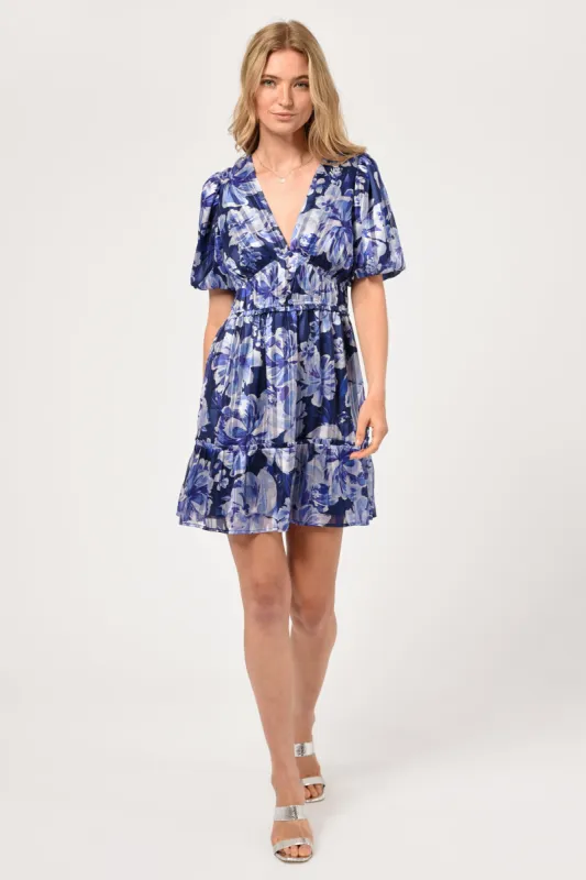 Talia Puff Sleeve Mini Dress - FINAL SALE sold by Adelyn Rae