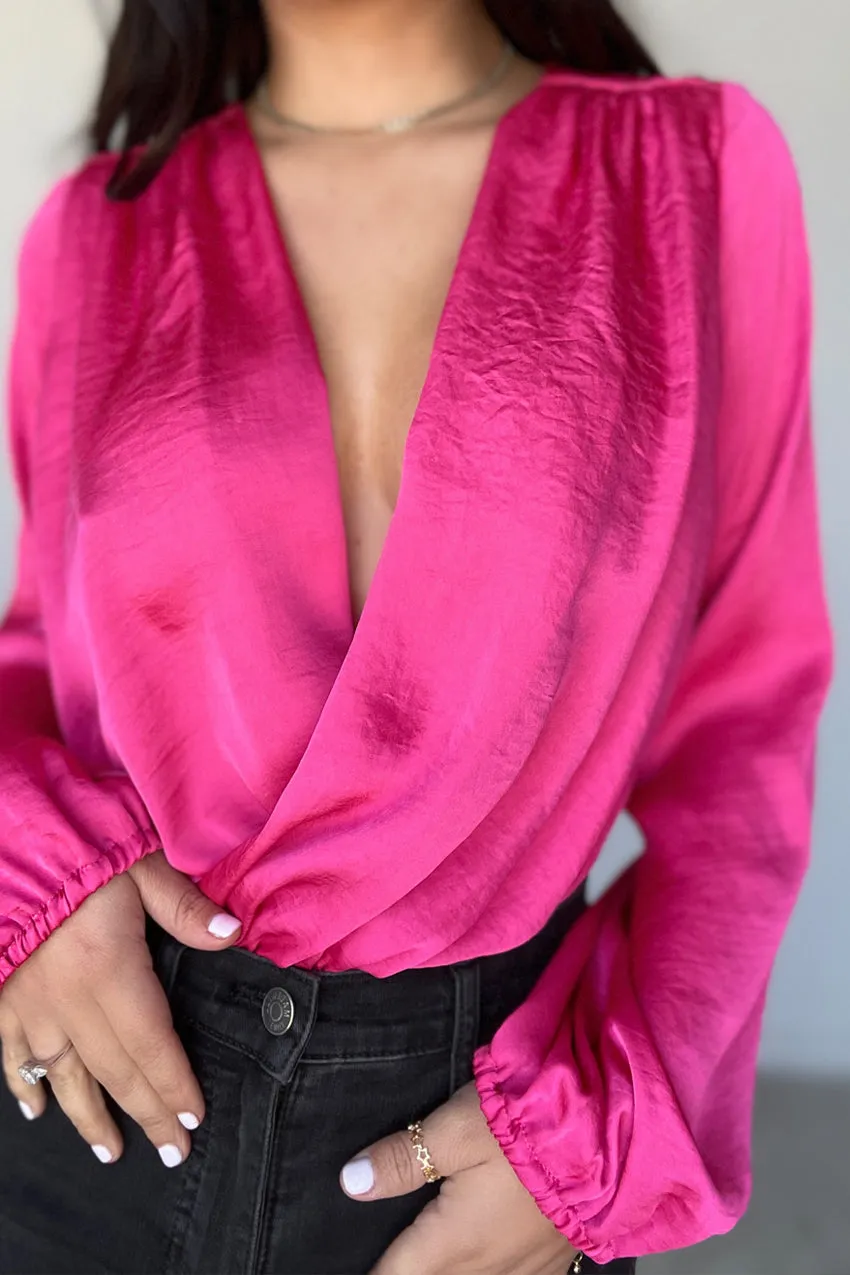 After Hour Matte Sateen Bodysuit - FINAL SALE sold by Adelyn Rae product image thumbnail 2