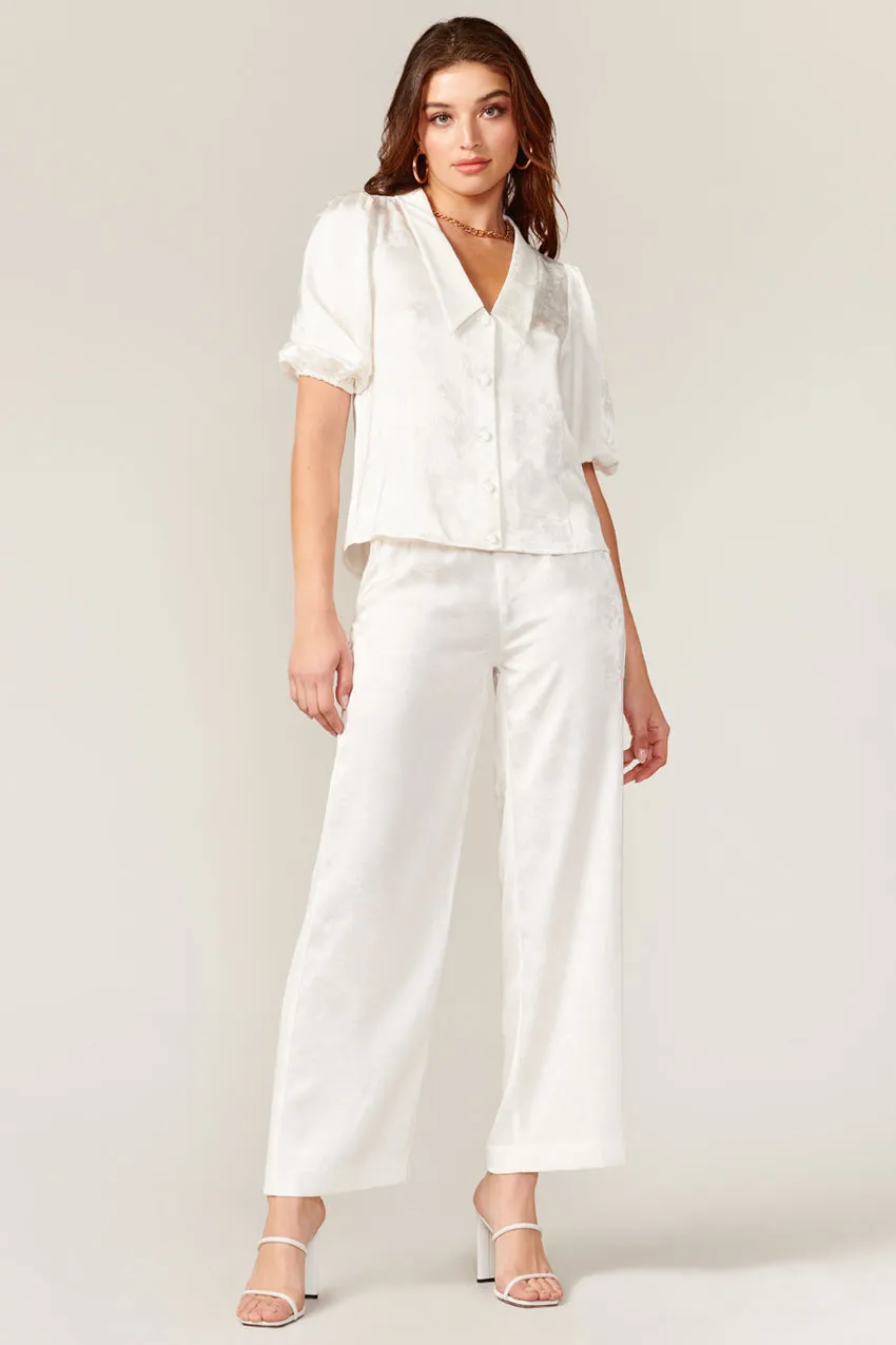 Grace Jacquard Elastic Waist Pant sold by Adelyn Rae product image thumbnail 2