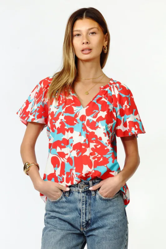 Ailan Print Top - FINAL SALE sold by Adelyn Rae