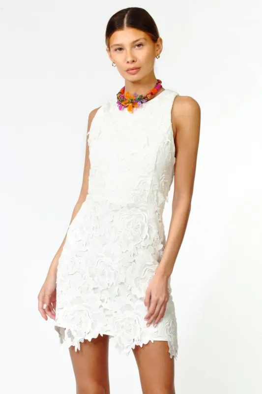 Cassie 3D Crochet Mini Dress - FINAL SALE sold by Adelyn Rae