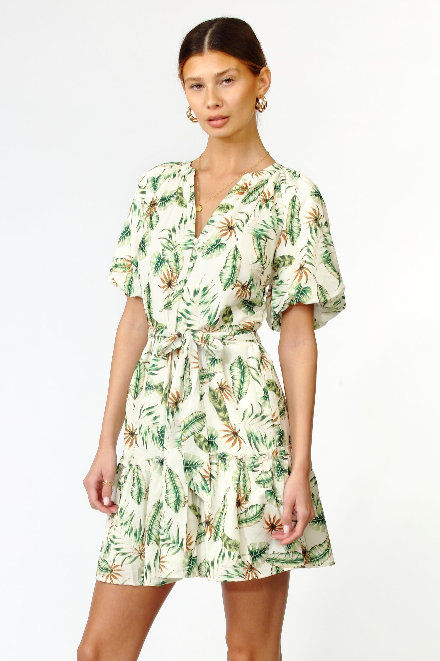 Joa Tropical Mini Dress - FINAL SALE sold by Adelyn Rae product image thumbnail 3