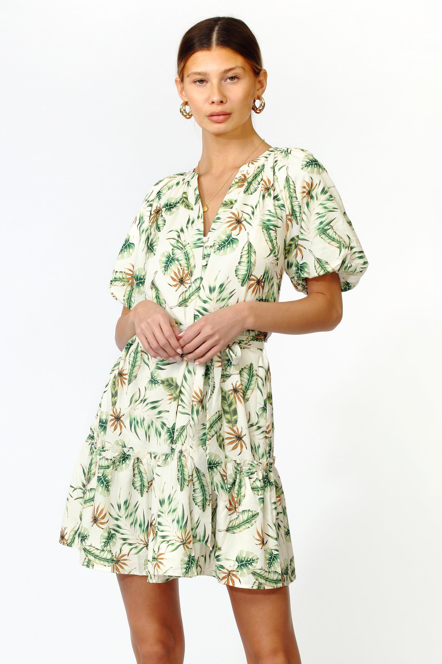 Joa Tropical Mini Dress - FINAL SALE sold by Adelyn Rae