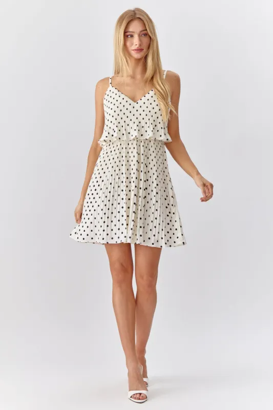 Katia Overlay Pleated Dress sold by Adelyn Rae