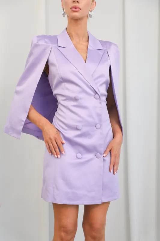 Thalia Cape Blazer Dress - FINAL SALE sold by Adelyn Rae