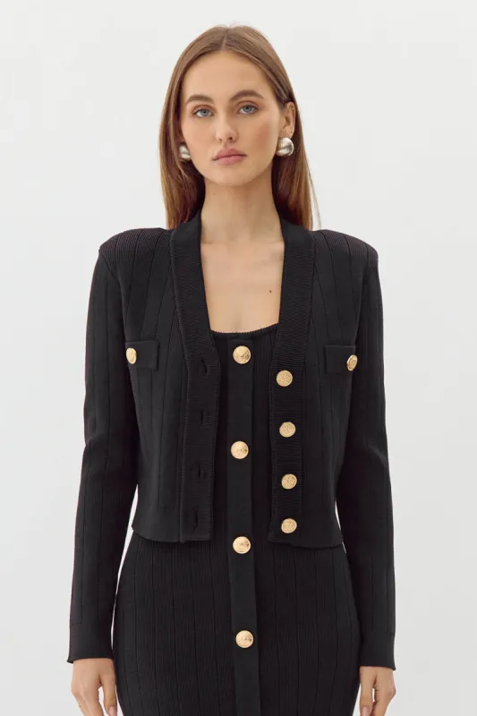 Gayle Knit Blazer Cardigan made by Adelyn Rae