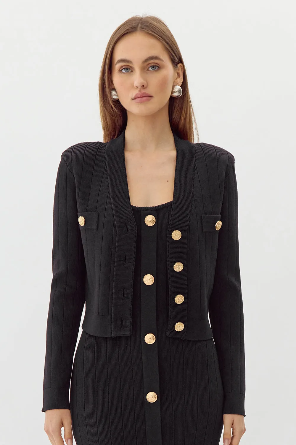 Gayle Knit Blazer Cardigan sold by Adelyn Rae