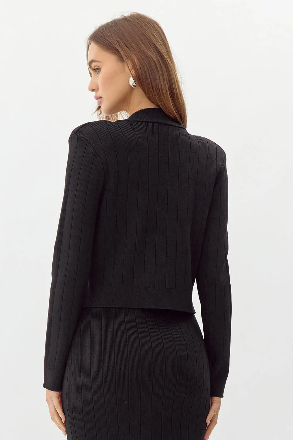 Gayle Knit Blazer Cardigan sold by Adelyn Rae product image thumbnail 2