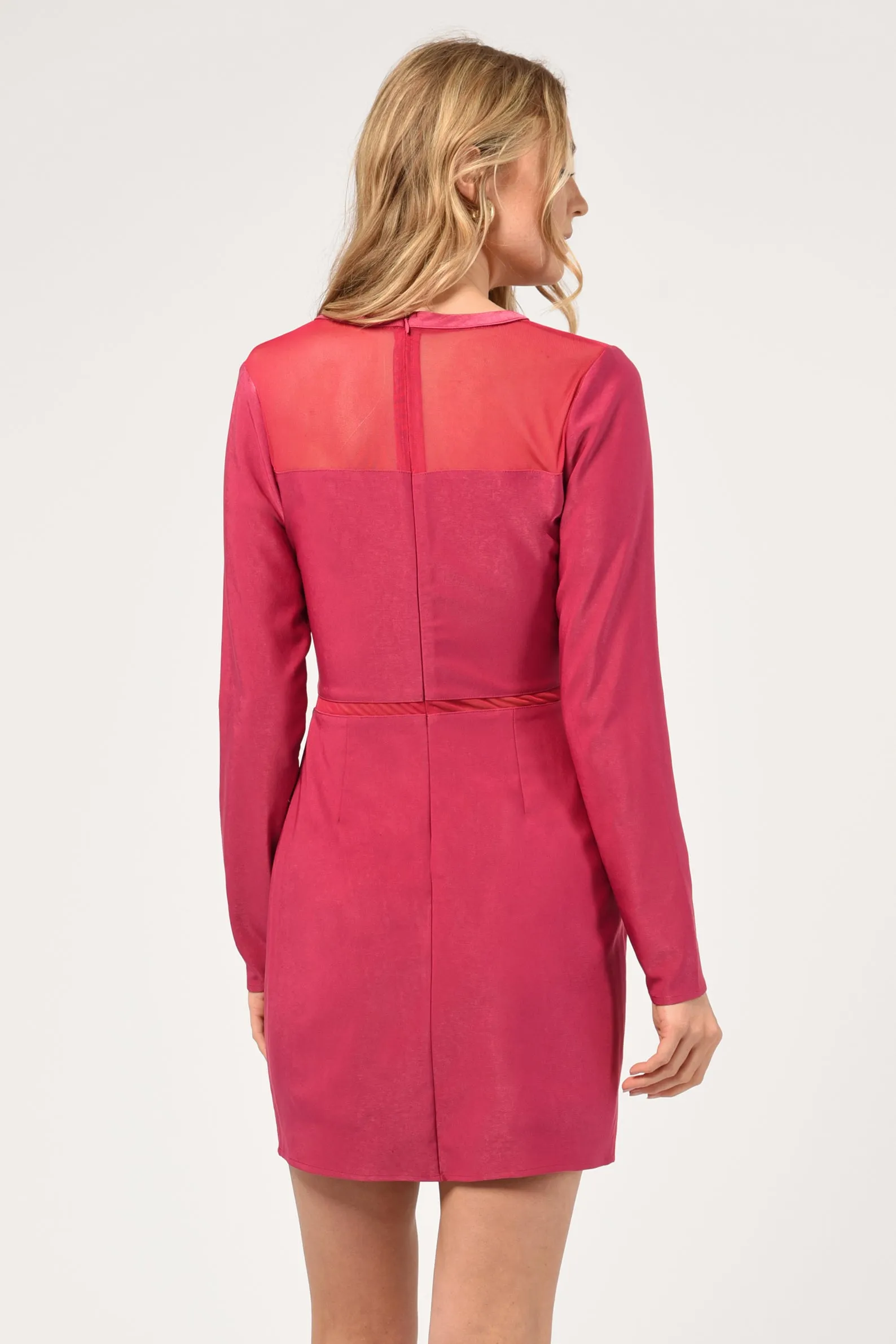 Jadie Mesh Paneled Bodycon Mini Dress - FINAL SALE sold by Adelyn Rae product image thumbnail 5