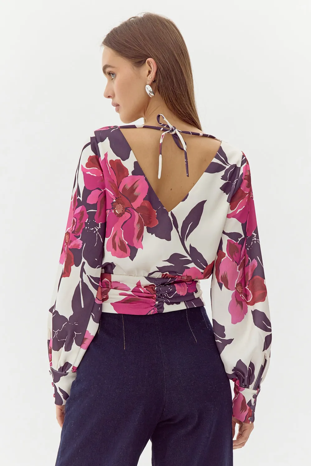 Charlene Smock Waist Blouse sold by Adelyn Rae product image thumbnail 2