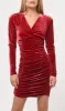 Arya Ruched Velvet Dress sold by Adelyn Rae