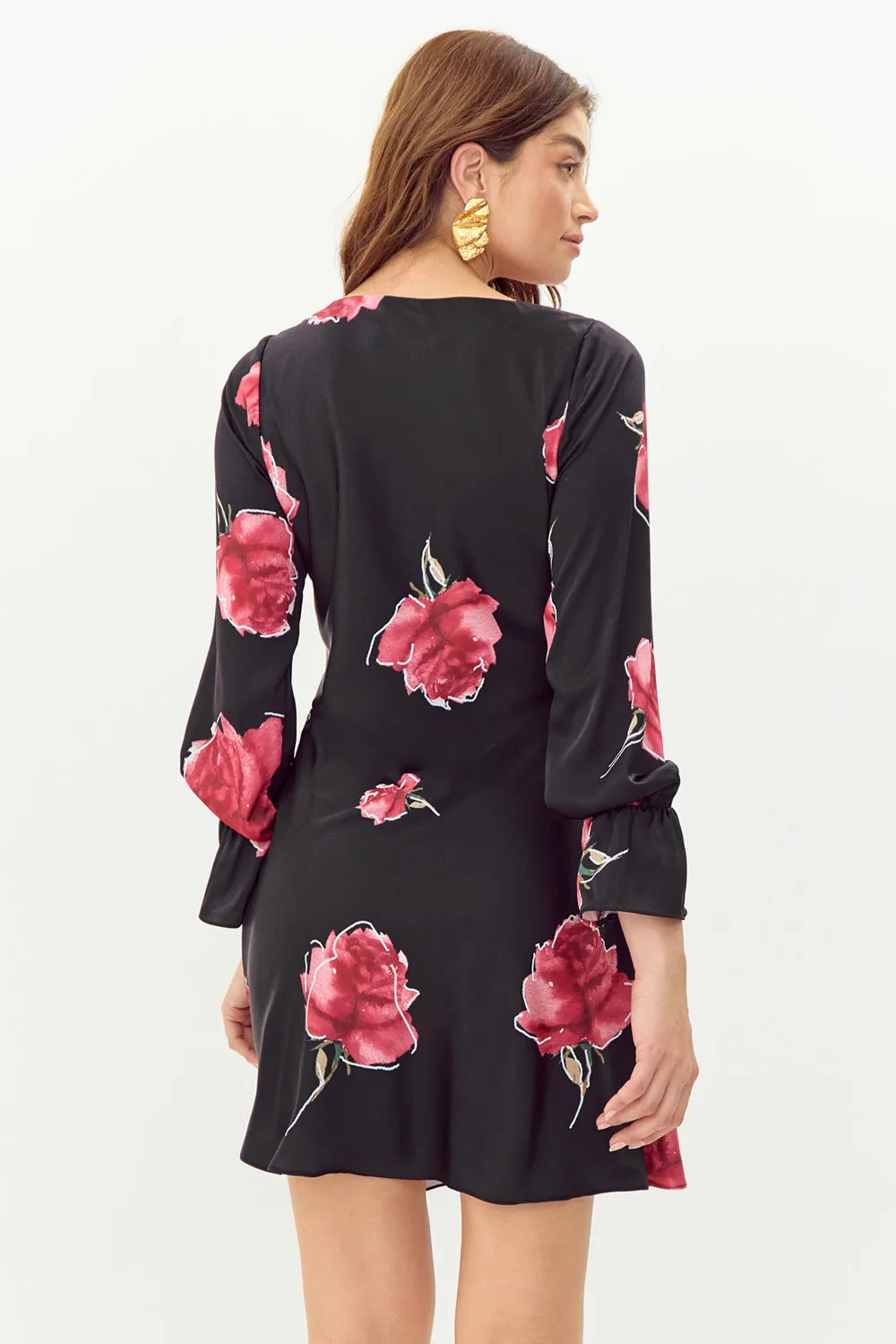 Bruna Floral Mini Dress sold by Adelyn Rae product image thumbnail 3