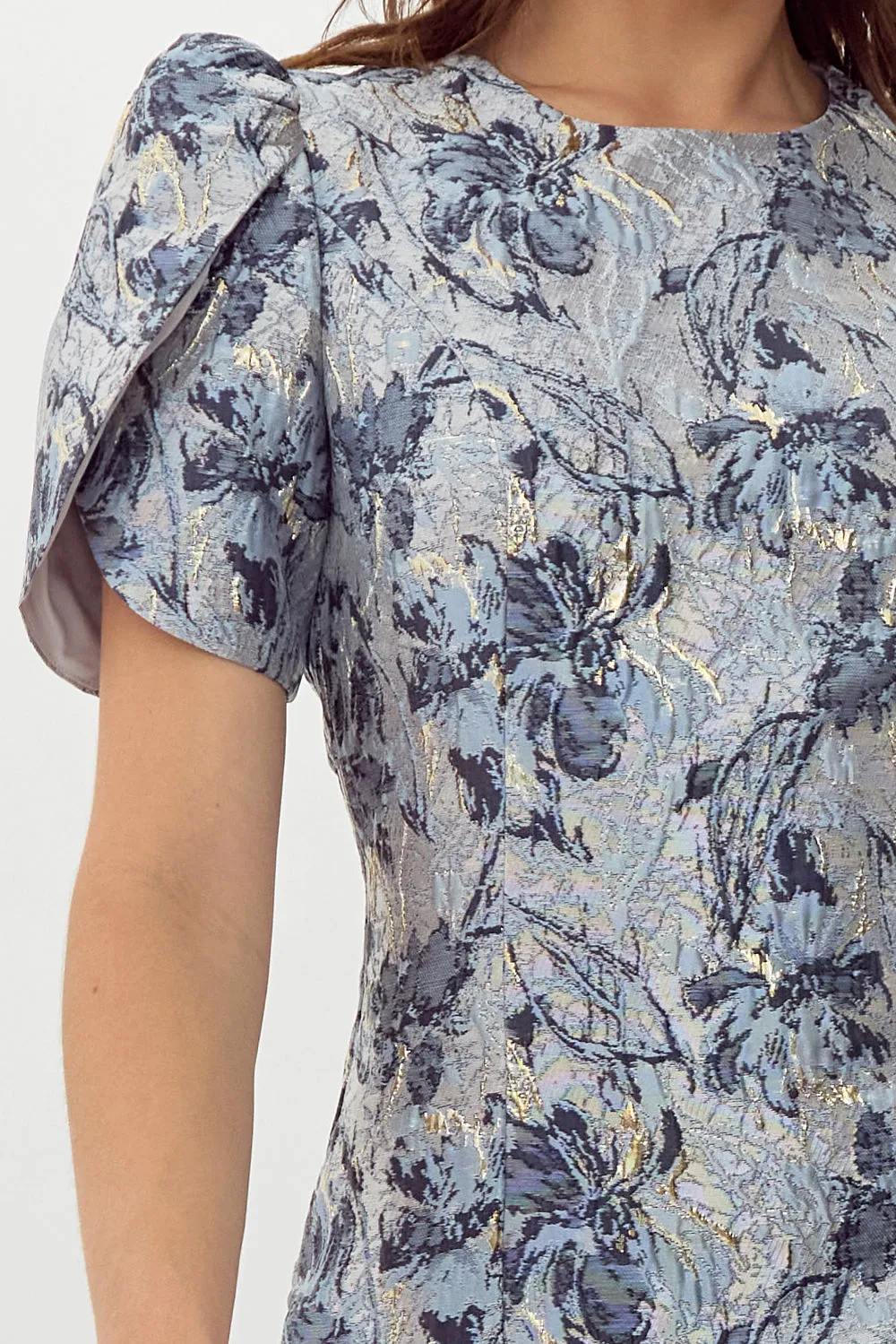 Angelina Jacquard Mini Dress - FINAL SALE sold by Adelyn Rae product image thumbnail 4