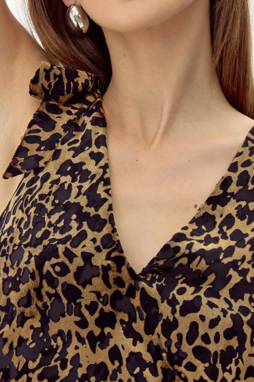 Darius Bow Tie Burnout Top sold by Adelyn Rae product image thumbnail 3