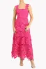 Karia Drop Waist 3D Lace Midi Dress - FINAL SALE sold by Adelyn Rae