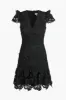 Sunny Drop Waist 3D Lace Mini Dress sold by Adelyn Rae