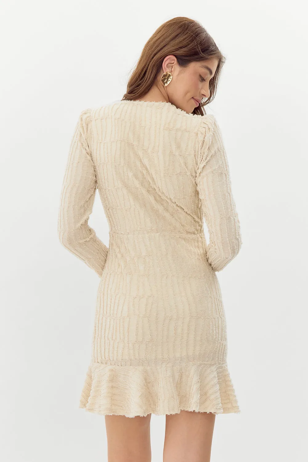Jocelyn Textured Burnout Knit Mini Dress sold by Adelyn Rae product image thumbnail 2