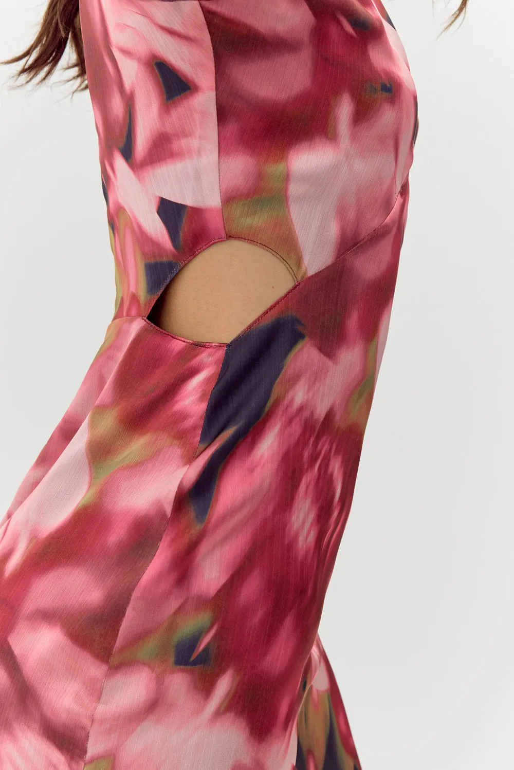 Paisley Printed Midi Dress sold by Adelyn Rae product image thumbnail 2