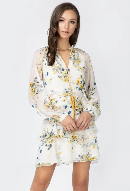 Liana Tiered Shirt Dress - FINAL SALE sold by Adelyn Rae