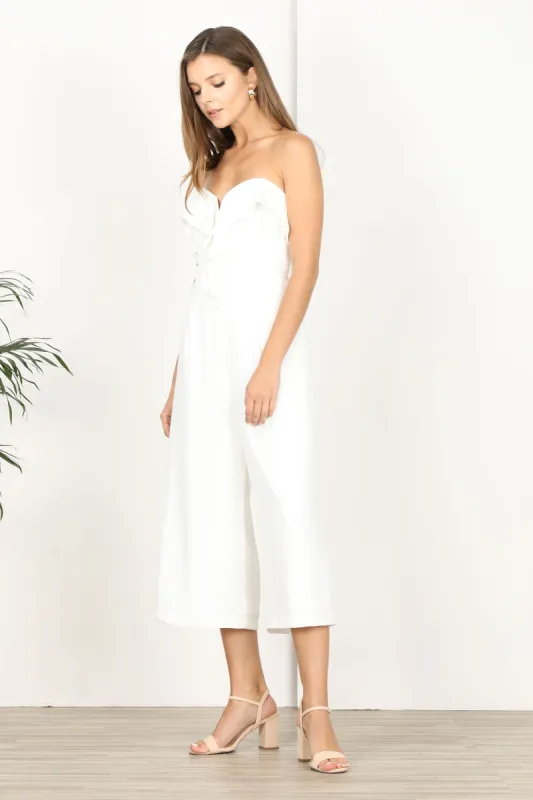 Ashe Strapless Culottes sold by Adelyn Rae