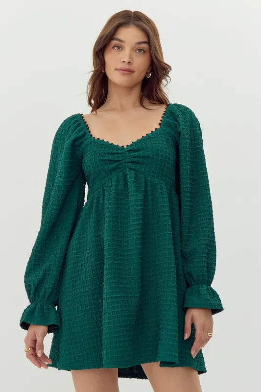 Candy Textured Mini Dress sold by Adelyn Rae