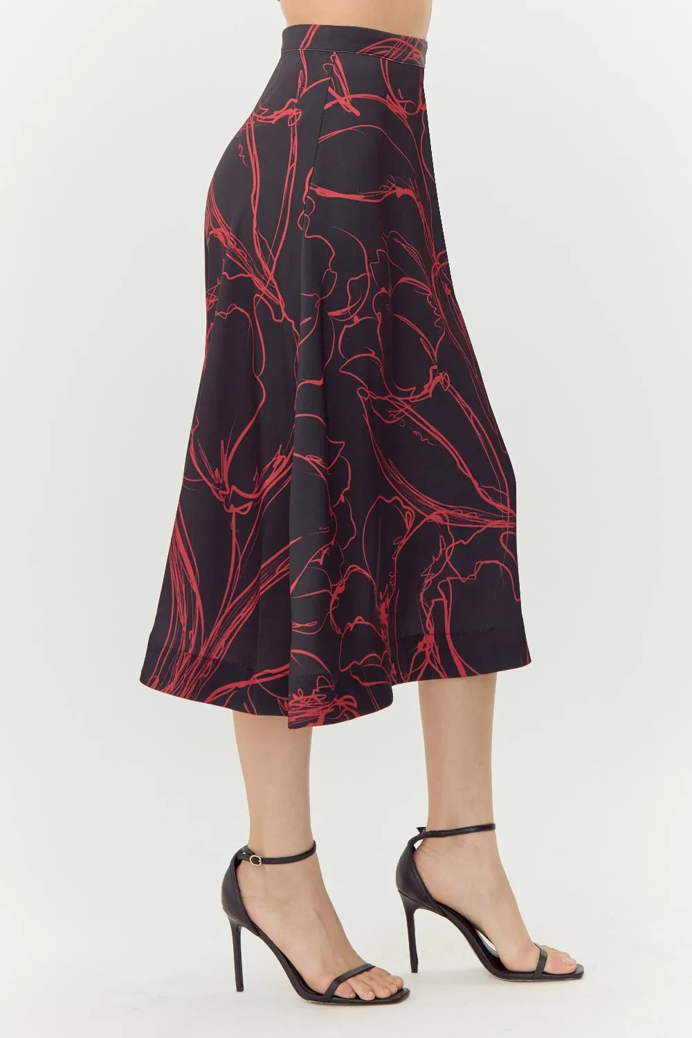 Reba Printed Midi Skirt sold by Adelyn Rae product image thumbnail 3