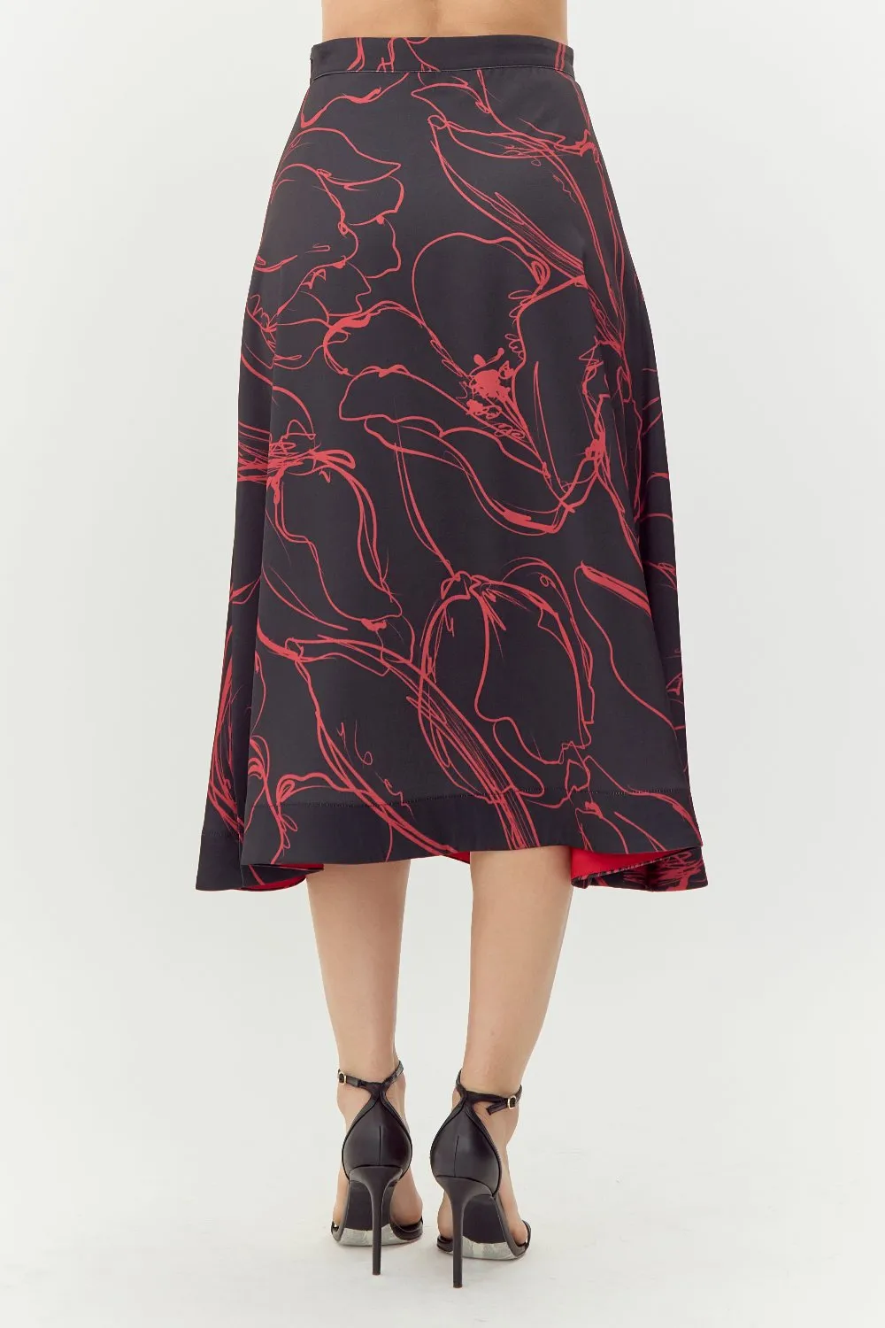 Reba Printed Midi Skirt sold by Adelyn Rae product image thumbnail 4