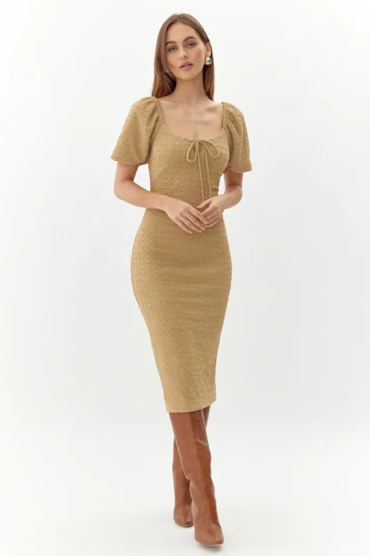 Lily Textured Knit Midi Dress - FINAL SALE sold by Adelyn Rae