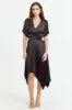 Rana Pleated Satin Dress sold by Adelyn Rae
