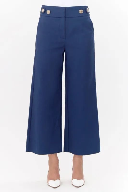 Meredith Side Button Trousers sold by Adelyn Rae