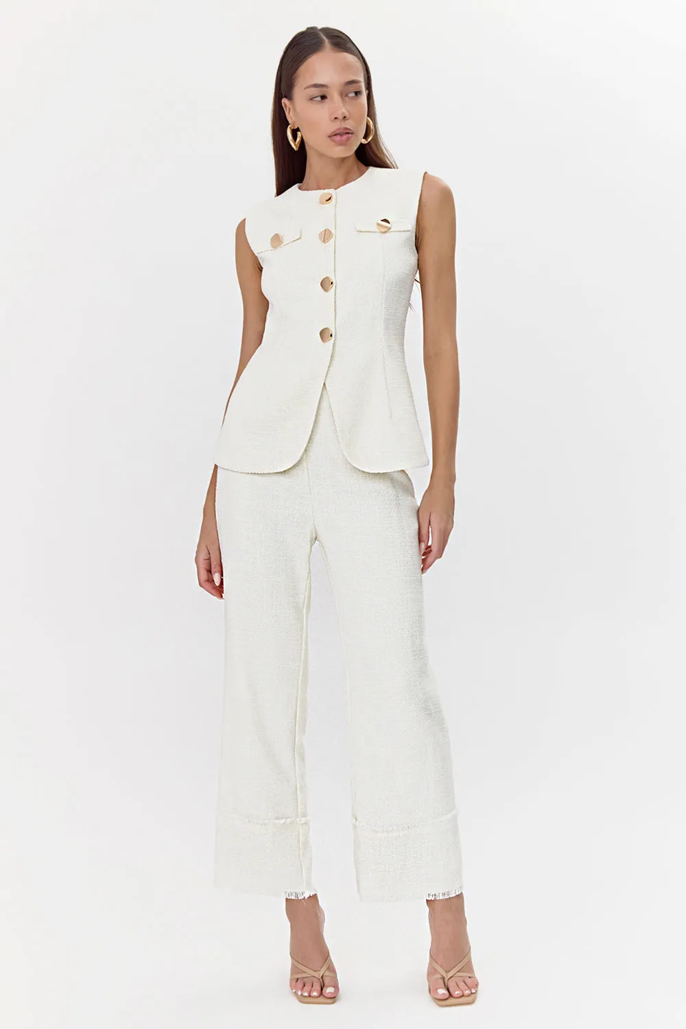 Jackie Tweed Vest sold by Adelyn Rae product image thumbnail 5