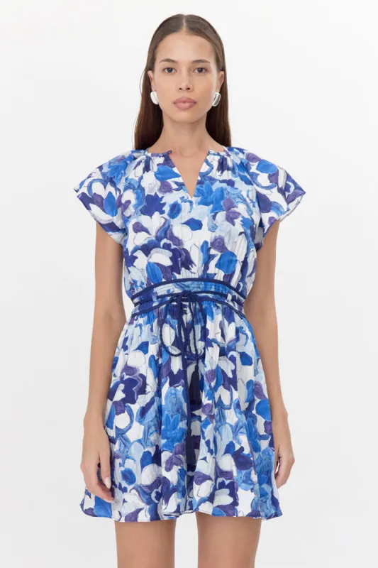 Aeila Textured Braided Belt Mini Dress sold by Adelyn Rae