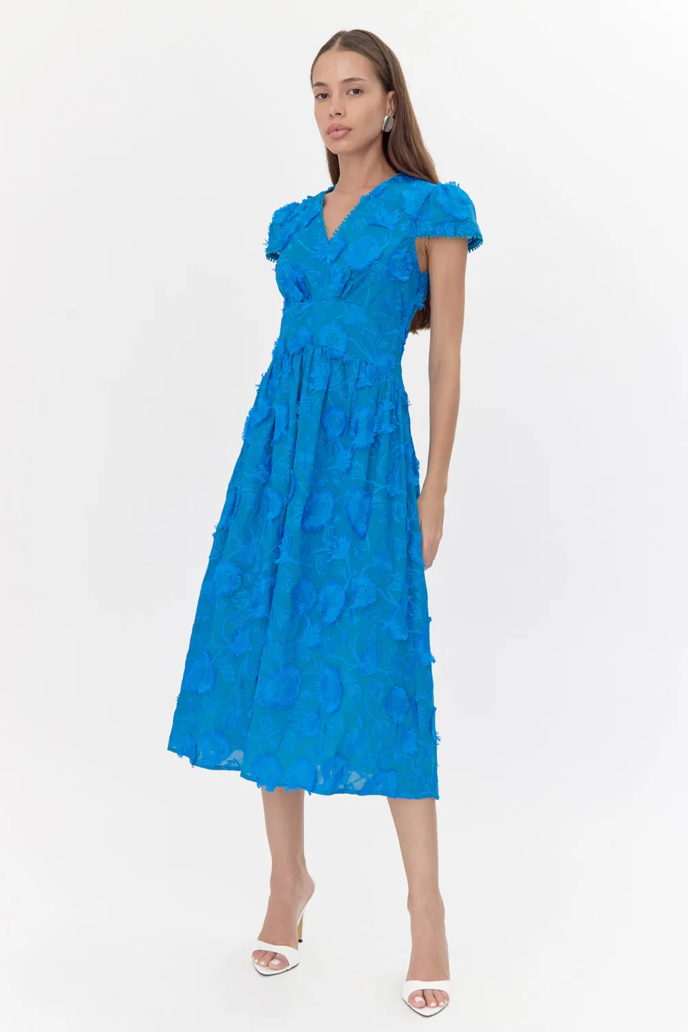Nori 3D Embroidered Midi Dress sold by Adelyn Rae product image thumbnail 2
