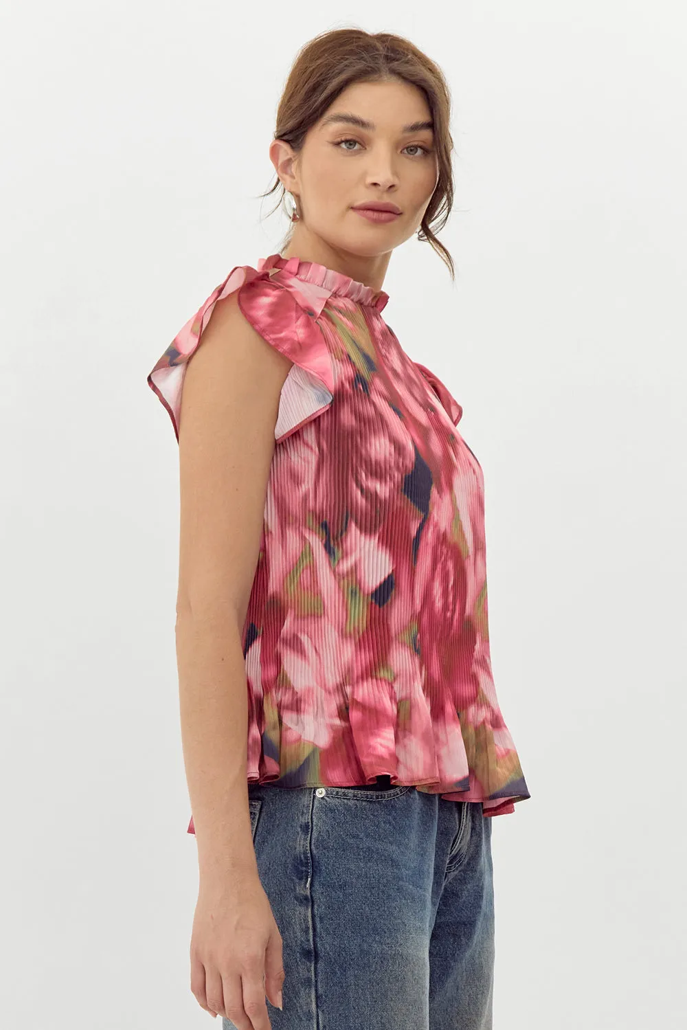 Jacinda Pintucked Blouse sold by Adelyn Rae product image thumbnail 3