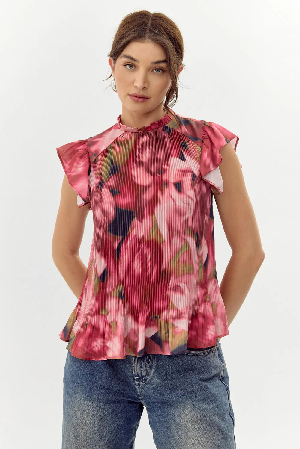 Jacinda Pintucked Blouse sold by Adelyn Rae product image thumbnail 2