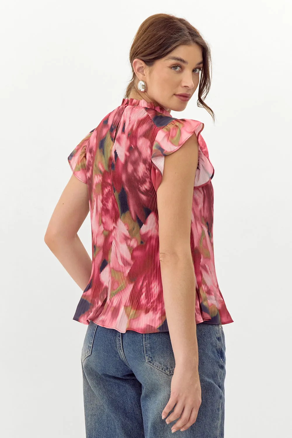 Jacinda Pintucked Blouse sold by Adelyn Rae product image thumbnail 4