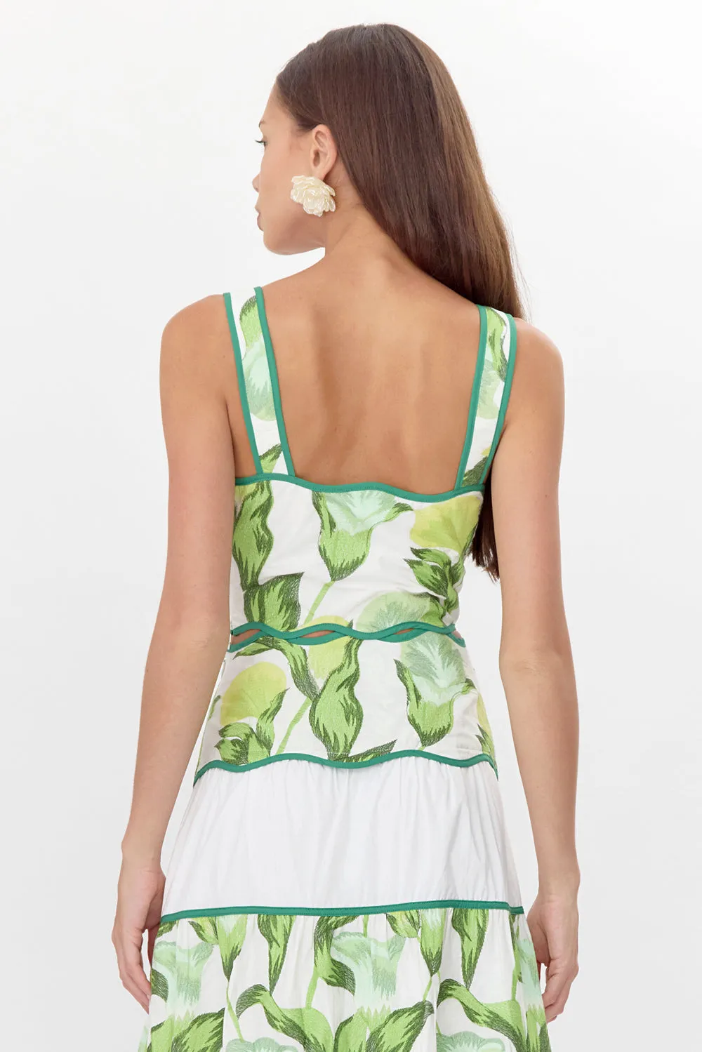 Daphne Embroidered Scalloped Trim Set sold by Adelyn Rae product image thumbnail 5